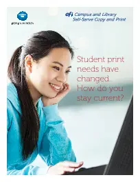 KM, EFI, Campus Library, education, Konica-Minolta, Wilson Office Solutions