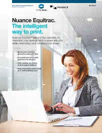 KM, Equitrac Express, Brochure, Konica-Minolta, Wilson Office Solutions