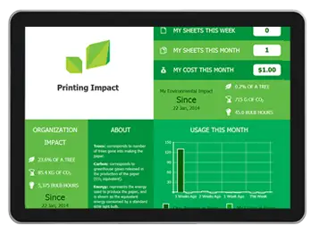 Papercut Live, Tile, UI, Wilson Office Solutions